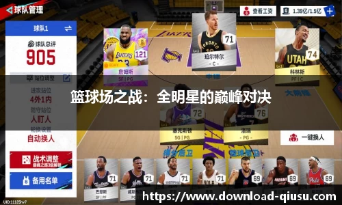 篮球场之战：全明星的巅峰对决