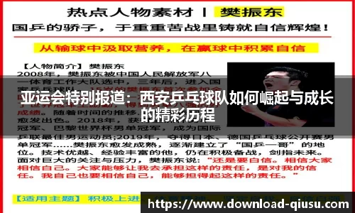 亚运会特别报道：西安乒乓球队如何崛起与成长的精彩历程